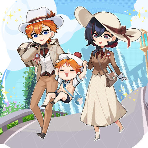 Noodle Pixel Chibi 1 Chara: 60$ Couple: 100$